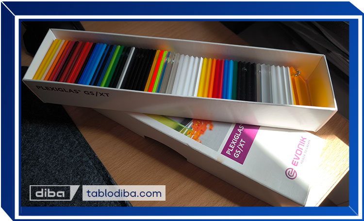 تنوع رنگ پلکسی گلاس آلمان اونیک